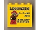 Lot ID: 170070601  Part No: 30144pb083  Name: Brick 2 x 4 x 3 with Legoland Deutschland LEGOREDO 3. - 6. Juni 2010 Pattern