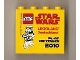 Lot ID: 170125698  Part No: 30144pb088  Name: Brick 2 x 4 x 3 with Legoland Deutschland Star Wars 04. - 05. September 2010 Pattern