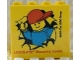 Part No: 30144pb105  Name: Brick 2 x 4 x 3 with Legoland Discovery Centre 2010 Minifigure Breaking through Wall Pattern