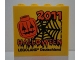 Lot ID: 175509063  Part No: 30144pb113  Name: Brick 2 x 4 x 3 with Legoland Deutschland Halloween 2011 and Jack O' Lantern Pattern