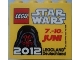 Lot ID: 350530957  Part No: 30144pb123  Name: Brick 2 x 4 x 3 with Legoland Deutschland Star Wars 07. - 10. Juni 2012 Pattern