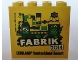 Lot ID: 354254700  Part No: 30144pb147  Name: Brick 2 x 4 x 3 with Legoland Deutschland Resort Fabrik 2014 Pattern
