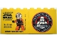 Part No: 30144pb154b  Name: Brick 2 x 4 x 3 with Legoland Deutschland Resort Star Wars Tage 19. - 22. Juni 2014, 501st Legion Logo on Reverse Pattern