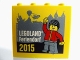 Part No: 30144pb164  Name: Brick 2 x 4 x 3 with Legoland Feriendorf 2015 Doorman Pattern