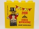 Part No: 30144pb223  Name: Brick 2 x 4 x 3 with 2018 Zirkus Wochenende Legoland Deutschland Resort Pattern