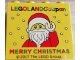Part No: 30144pb225  Name: Brick 2 x 4 x 3 with LEGOLAND Japan, 'MERRY CHRISTMAS', and Santa Minifigure Pattern