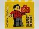 Part No: 30144pb266  Name: Brick 2 x 4 x 3 with LEGOLAND Feriendorf 2019 Pattern