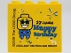 Part No: 30144pb272  Name: Brick 2 x 4 x 3 with 17 JAHRE Happy Birthday LEGOLAND DEUTSCHLAND RESORT Pattern