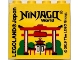 Part No: 30144pb284  Name: Brick 2 x 4 x 3 with LEGOLAND Japan, 'NINJAGO World', and Torii Gate Pattern