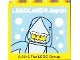 Part No: 30144pb285  Name: Brick 2 x 4 x 3 with LEGOLAND Japan, Shark Suit Guy Minifigure Facing Forward, and Bubbles Pattern