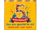 Lot ID: 364879922  Part No: 30144pb384  Name: Brick 2 x 4 x 3 with LEGOLAND Japan Resort, '5th ANNIVERSARY' and 'You are special to us!' Pattern