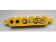 Part No: 30388pb008  Name: Hinge Brick 1 x 6 Locking, 9 Teeth with 2 Holes and Piston Pattern on Both Sides (Stickers) - Set 9486