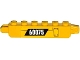 Part No: 30388pb010L  Name: Hinge Brick 1 x 6 Locking, 9 Teeth with Panel and '60075' Pattern Model Left Side (Sticker) - Set 60075