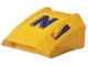Part No: 30602pb009  Name: Slope, Curved 2 x 2 Lip with Nesquik 'N' Pattern (Stickers) - Set 4299