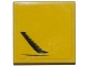 Part No: 3068pb0957R  Name: Tile 2 x 2 with Chevrolet Corvette Side Air Vent Pattern Model Right Side (Sticker) - Set 75870