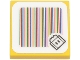 Part No: 3068pb1397  Name: Tile 2 x 2 with Super Mario Scanner Code Lava Bubble Pattern (Sticker) - Sets 71364 / 71369 / 71403 / 71416 / 71419