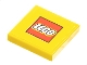 Part No: 3068pb1894  Name: Tile 2 x 2 with Small LEGO Logo Pattern (Sticker) - Set 80108