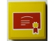 Part No: 3068pb2626 Name: Tile 2 x 2 with Red Certificate and Award Ribbon Pattern (Sticker) - Set 40385 Part No: 3068pb2626 Name: Tile 2 x 2 with Red Certificate and Award Ribbon Pattern (Sticker) - Set 40385