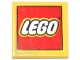 Part No: 3068pb2632 Name: Tile 2 x 2 with Large LEGO Logo on Yellow Background Pattern (Sticker) - Set 40817 Part No: 3068pb2632 Name: Tile 2 x 2 with Large LEGO Logo on Yellow Background Pattern (Sticker) - Set 40817