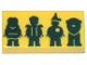 Part No: 3069pb1411 Name: Tile 1 x 2 with Dark Green Dorothy Gale, Scarecrow, Tin Man and Cowardly Lion Silhouettes Pattern Part No: 3069pb1411 Name: Tile 1 x 2 with Dark Green Dorothy Gale, Scarecrow, Tin Man and Cowardly Lion Silhouettes Pattern