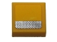 Part No: 3070pb087  Name: Tile 1 x 1 with Silver Stripe with Black Dots Pattern (Sticker) - Set 40193