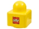 Part No: 31000pb01  Name: Primo Brick 1 x 1 with LEGO Logo Pattern