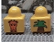 Part No: 31000pb07  Name: Primo Brick 1 x 1 with Giraffe Head and Top of Palm Tree on Opposite Sides Pattern