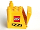 Part No: 31257c01  Name: Duplo Truck Construction Vehicle Back with Opening Hatch