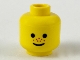Part No: 3626bpx124  Name: Minifigure, Head Standard Grin and Red Nose Freckles Pattern - Blocked Open Stud