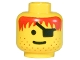 Part No: 3626pb0082  Name: Minifigure, Head Male Eye Patch, Stubble, Red-Brown Hair Pattern