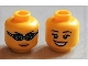 Part No: 3626pb0688  Name: Minifigure, Head Dual Sided Female Open Smile / Swimming Goggles Pattern