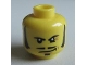 Part No: 3626pb0756  Name: Minifigure, Head Male Sideburns, Moustache, Wrinkles and Smirk Pattern (Rodney Rathbone)