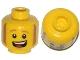 Part No: 3626pb1074  Name: Minifigure, Head Sideburns and Open Mouth Smile with Teeth and Tongue Pattern