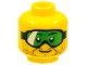 Part No: 3626pb1116  Name: Minifigure, Head Glasses with Green Goggles and Brown Stubble Pattern