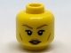 Part No: 3626pb1830  Name: Minifigure, Head Female Medium Nougat Eyebrows, Cheek Lines and Lips Pattern