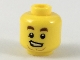 Part No: 3626pb2146 Name: Minifigure, Head Dark Brown Eyebrows, Lopsided Grin, Medium Nougat Anchor Beard Pattern Part No: 3626pb2146 Name: Minifigure, Head Dark Brown Eyebrows, Lopsided Grin, Medium Nougat Anchor Beard Pattern