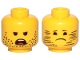 Part No: 3626pb2410  Name: Minifigure, Head Dual Sided Stubble, Angry / Stubble Blurred, Sad Pattern (Emmet)