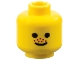 Part No: 3626px124  Name: Minifigure, Head Standard Grin and Red Nose Freckles Pattern