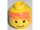 Part No: 3626px44 Name: Minifigure, Head Male Messy Orange Hair, Smile Pattern Part No: 3626px44 Name: Minifigure, Head Male Messy Orange Hair, Smile Pattern