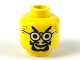 Part No: 3626px62 Name: Minifigure, Head Glasses with Goatee Pattern Part No: 3626px62 Name: Minifigure, Head Glasses with Goatee Pattern