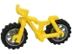 Lego part: Bicycle Heavy Mountain Bike with Handlebars with Flat Silver Wheels and Black Tires (36934 / 50862 / 50861)