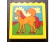 Part No: 3754pb21  Name: Brick 1 x 6 x 5 with Horse, Sun and Clouds Pattern (Sticker) - Set 232