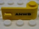 Part No: 3821pb008  Name: Door 1 x 3 x 1 Right with 'ANWB' Pattern (Sticker) - Set 1590-2