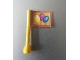 Part No: 3957pb02  Name: Antenna 4H with Flag with Yellow, Pink and Blue Balloons Pattern (Sticker) - Set 3159