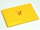 Part No: 4025  Name: Train Bogie Plate (Tile, Modified 6 x 4 with 5mm Pin)