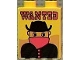 Part No: 4066pb011  Name: Duplo, Brick 1 x 2 x 2 with Wanted Poster Pattern