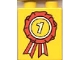 Part No: 4066pb053  Name: Duplo, Brick 1 x 2 x 2 with First Place Ribbon Pattern