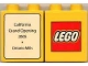 Lot ID: 145867644  Part No: 4066pb216  Name: Duplo, Brick 1 x 2 x 2 with Lego Store California, Ontario Mills 2005 Pattern