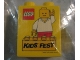 Part No: 4066pb401  Name: Duplo, Brick 1 x 2 x 2 with LEGO KidsFest 2011 Pattern