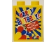 Part No: 4066pb472  Name: Duplo, Brick 1 x 2 x 2 with Happy Birthday! Legoland Deutschland Resort Yellow Pattern